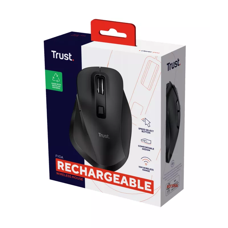 Hiir Trust Fyda traadita RF traadita + USB-tüüp A