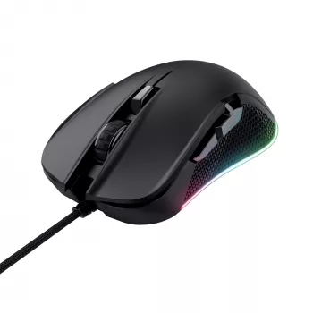 Trust GXT 922 YBAR mängurihiir, paremakäeline, USB Type-A, optiline, 7200 DPI