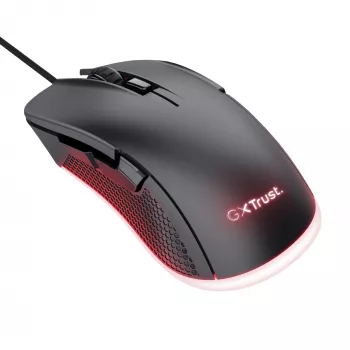 Trust GXT 922 YBAR mängurihiir, paremakäeline, USB Type-A, optiline, 7200 DPI