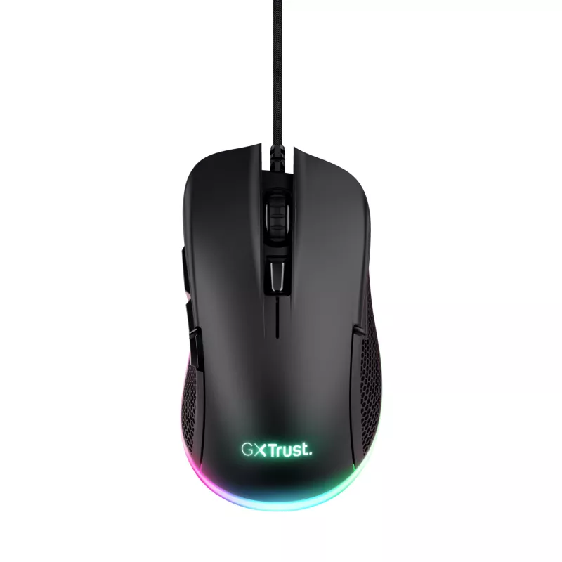 Trust GXT 922 YBAR mängurihiir, paremakäeline, USB Type-A, optiline, 7200 DPI