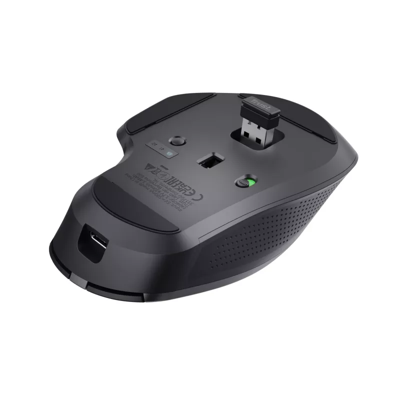 Trust Ozaa+ hiir kontorisse Paremakäeline RF-juhtmevaba + Bluetooth Optiline 3200 DPI