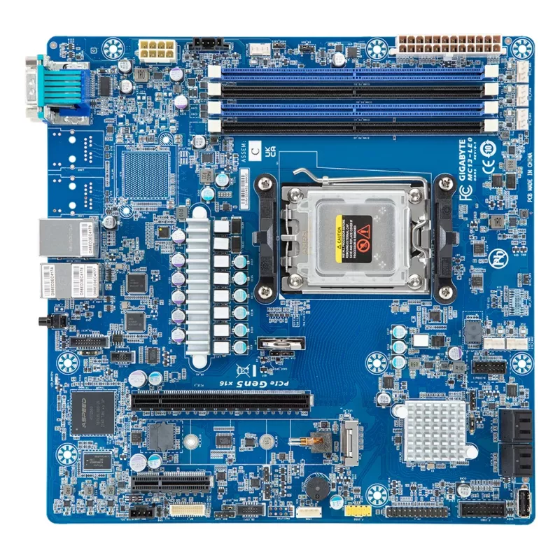 Emaplaat GIGABYTE MC13-LE0 AMD B650 pesa AM5 micro ATX, 4× DDR5, M.2, SATA III, RAID 0/1/10