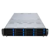 ASUS RS521A-E12-RS12U Socket SP5 Rack (2U) Must, Hõbedane