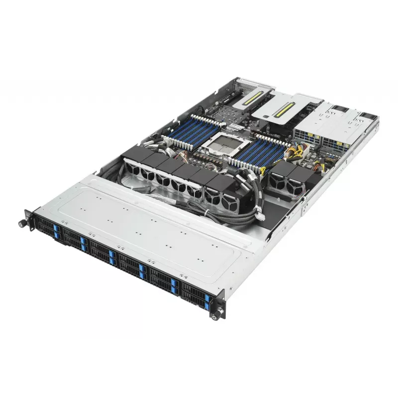 Rack (1U) server ASUS RS501A‑E12‑RS12U — LGA 6096, DDR5 kuni 3 TB, 24 DIMM, 1600W