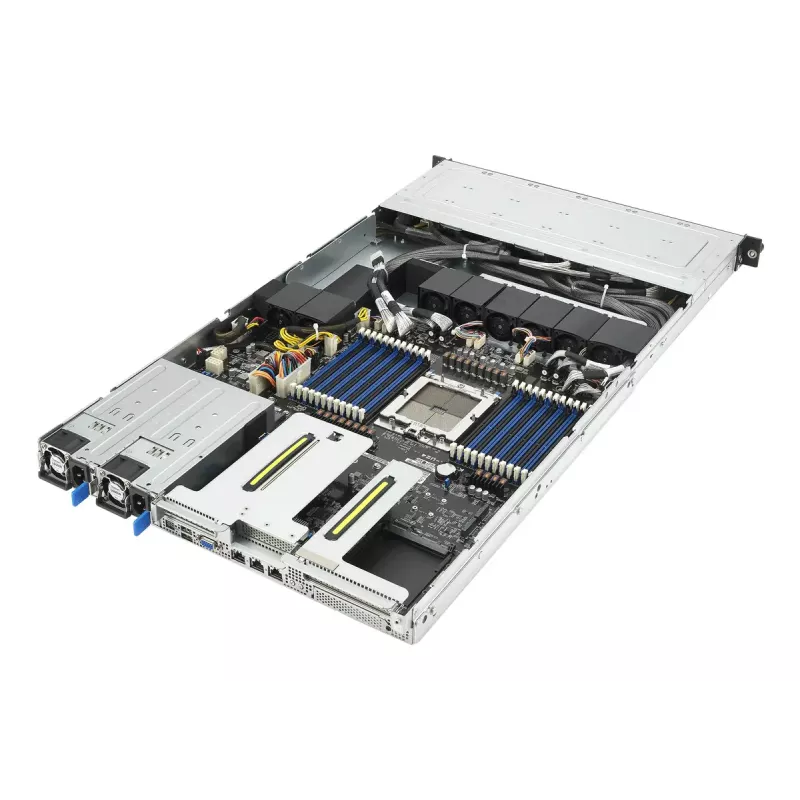 Rack (1U) server ASUS RS501A‑E12‑RS12U — LGA 6096, DDR5 kuni 3 TB, 24 DIMM, 1600W