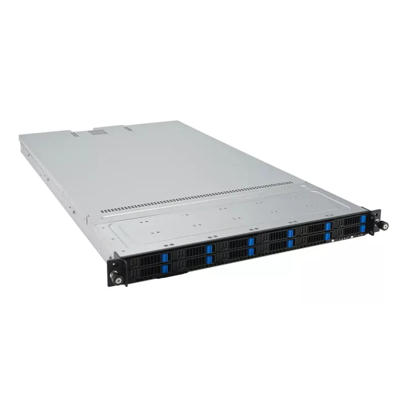 Rack (1U) server ASUS RS501A‑E12‑RS12U — LGA 6096, DDR5 kuni 3 TB, 24 DIMM, 1600W