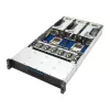 ASUS RS720A-E13-RS8G Socket SP5 Rack (2U) Must, Hõbedane