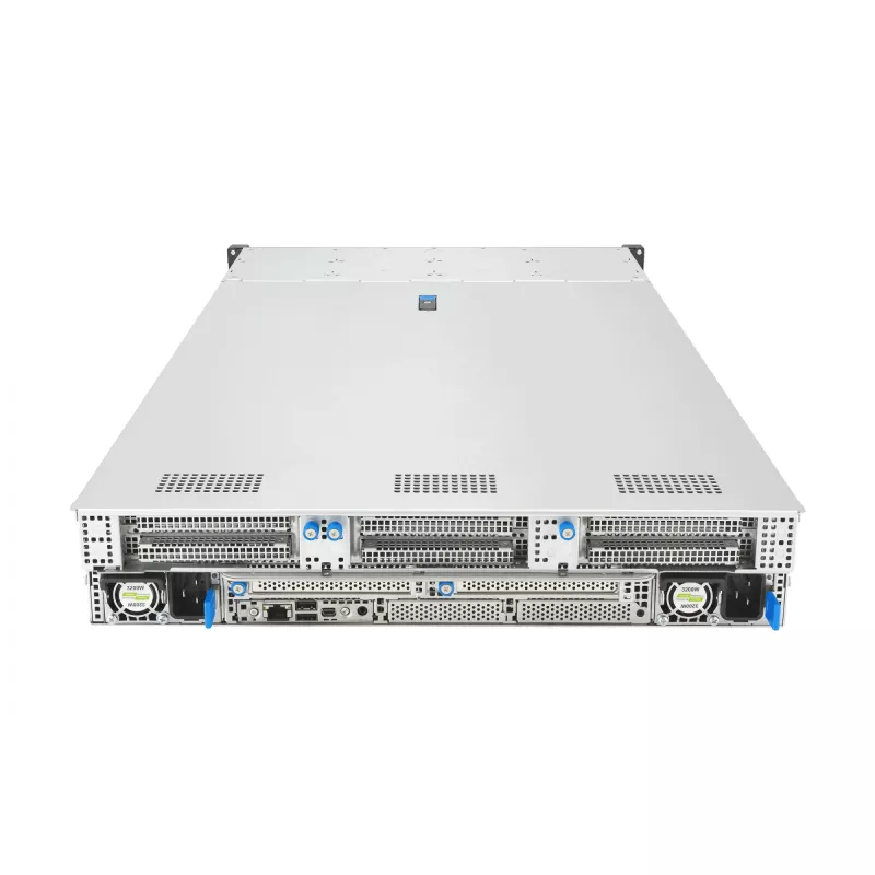ASUS RS720A-E13-RS8G Socket SP5 Rack (2U) Must, Hõbedane