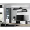 Seinale paigaldatav riiulikomplekt Cama Meble SOHO, 2 riiulit, 1250×200×200 mm, puitlaastplaat, hall matt