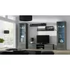 Seinale paigaldatav riiulikomplekt Cama Meble SOHO, 2 riiulit, 1250×200×200 mm, puitlaastplaat, hall matt