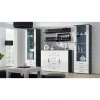 Seinale paigaldatav riiulikomplekt Cama Meble SOHO, 2 riiulit, 1250×200×200 mm, puitlaastplaat, hall matt