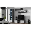 Seinale paigaldatav riiulikomplekt Cama Meble SOHO, 2 riiulit, 1250×200×200 mm, puitlaastplaat, hall matt