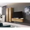 Seinakapp Cama Meble VIGO 180, 1800×400×300 mm, Wotani tamm