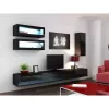 Hoiustuskapp cama meble VIGO 90 — seinale kinnitatav, 900×350×320 mm, must/must läige