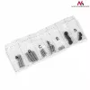 TV seinakinnitus MACLEAN MC-605, fikseeritud kallutatav kinnitus, VESA 75x75–600x400, kuni 55 kg, 32–80-tollistele ekraanidele