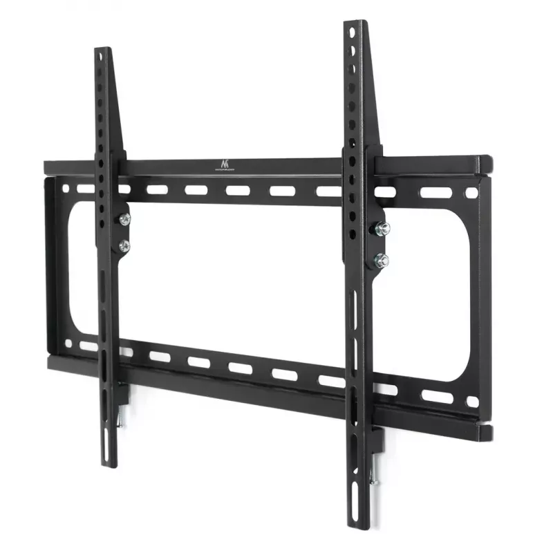 TV seinakinnitus MACLEAN MC-605, fikseeritud kallutatav kinnitus, VESA 75x75–600x400, kuni 55 kg, 32–80-tollistele ekraanidele