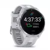 Nutikell GARMIN Forerunner 965 — 47 mm titaanist korpus, 1,4-tolline AMOLED, 32 GB, 23-päevane aku, GPS/GLONASS/Galileo, valge silikoonist rihm