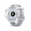 Nutikell GARMIN Forerunner 965 — 47 mm titaanist korpus, 1,4-tolline AMOLED, 32 GB, 23-päevane aku, GPS/GLONASS/Galileo, valge silikoonist rihm