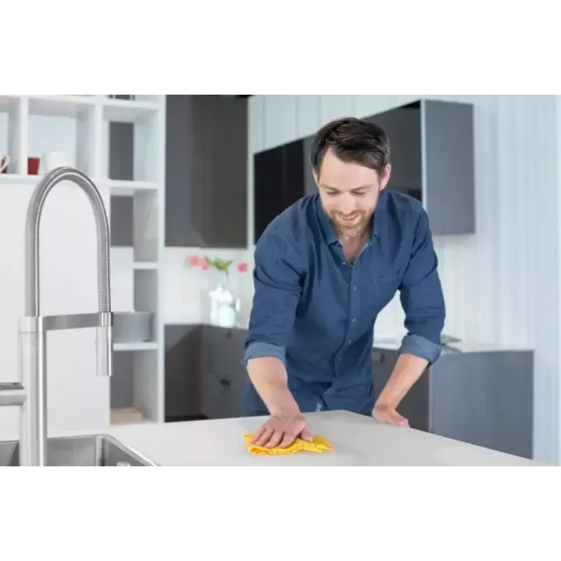 Puhastuslapp VILEDA Universal Cloth 144828, pakendis 3 korduvkasutatavat lappi, 340 x 340 mm, 50% viskoosi/30% polüestrit/20% polüpropüleeni