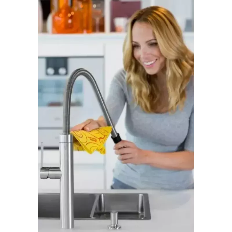 Puhastuslapp VILEDA Universal Cloth 144828, pakendis 3 korduvkasutatavat lappi, 340 x 340 mm, 50% viskoosi/30% polüestrit/20% polüpropüleeni