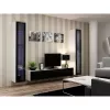 Teleriiul cama meble VIGO 180 — 1800×400×300 mm, valge pealispind, valge raam, puitlaastplaat