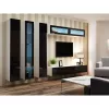 Teleriiul cama meble VIGO 180 — 1800×400×300 mm, valge pealispind, valge raam, puitlaastplaat