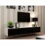 Teleriiul cama meble VIGO 180 — 1800×400×300 mm, valge pealispind, valge raam, puitlaastplaat
