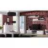 TV-alus cama meble SOHO 180 — 1800×430×370 mm, valge pealispind (puitlaastplaat), valge raam