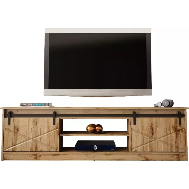 TV-kapp Cama Meble GRANERO RTV, Wotan tammeviimistlus, 2000×350×567 mm