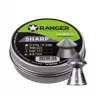 Õhupüssi kuulid RANGER PRORO.45.500.S — 4,5 mm diabolo terav ots, 500 tk, alumiiniumdosator
