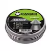 Õhupüssi kuulid RANGER PRORO.45.500.S — 4,5 mm diabolo terav ots, 500 tk, alumiiniumdosator