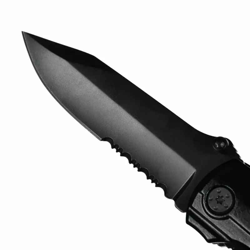 Multitööriist AZYMUT Gron — täissuuruses multiriist, 11 tööriista, 9 otsakut, roostevaba teras, kokkupandult 11 cm, avatult 15,4 cm