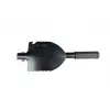 Kokkupandav taktikaline labidas AZYMUT Trapper — roostevaba teras, must, 410 mm, 565 g