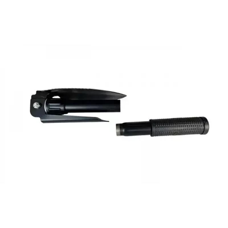 Kokkupandav taktikaline labidas AZYMUT Trapper — roostevaba teras, must, 410 mm, 565 g