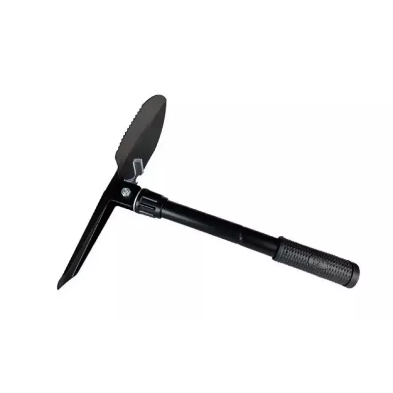 Kokkupandav taktikaline labidas AZYMUT Trapper — roostevaba teras, must, 410 mm, 565 g