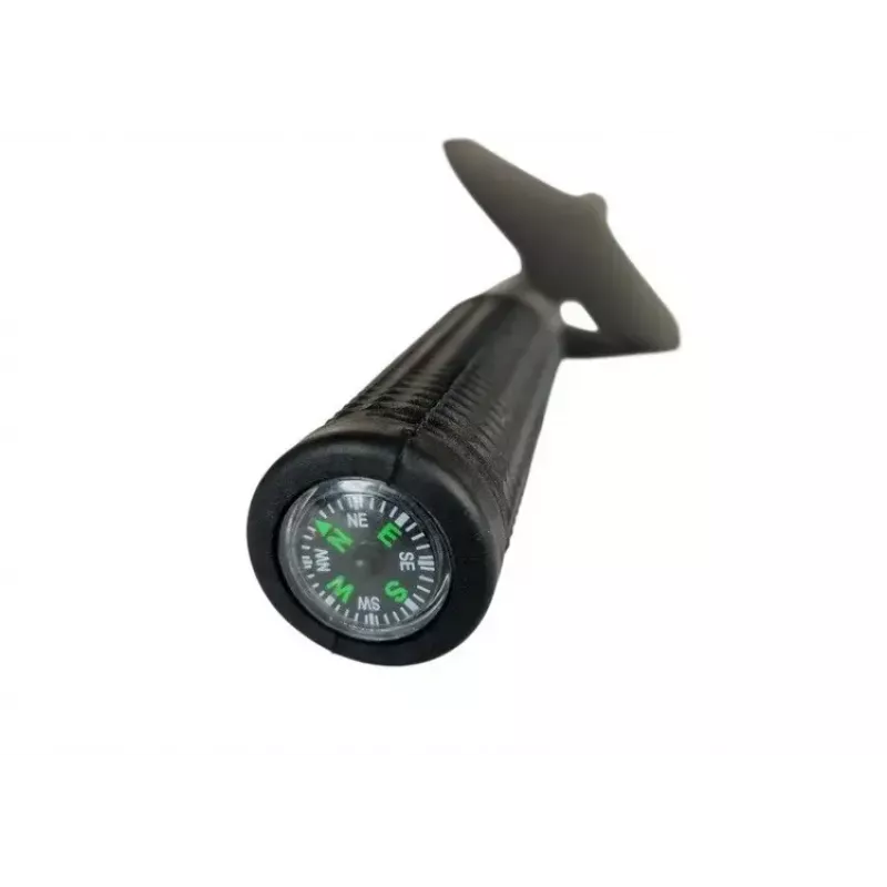 Kokkupandav taktikaline labidas AZYMUT Trapper — roostevaba teras, must, 410 mm, 565 g
