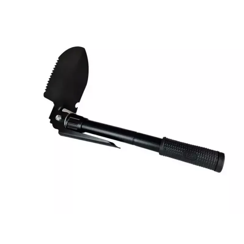 Kokkupandav taktikaline labidas AZYMUT Trapper — roostevaba teras, must, 410 mm, 565 g