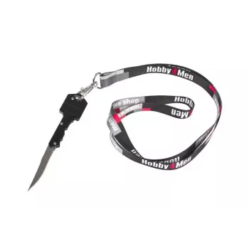 Taskuvolditav nuga GUARD YC-006-BL — kompaktne must, roostevabast terasest tera 50 mm, volditult 70 mm, kaal 80 g
