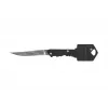 Taskuvolditav nuga GUARD YC-006-BL — kompaktne must, roostevabast terasest tera 50 mm, volditult 70 mm, kaal 80 g