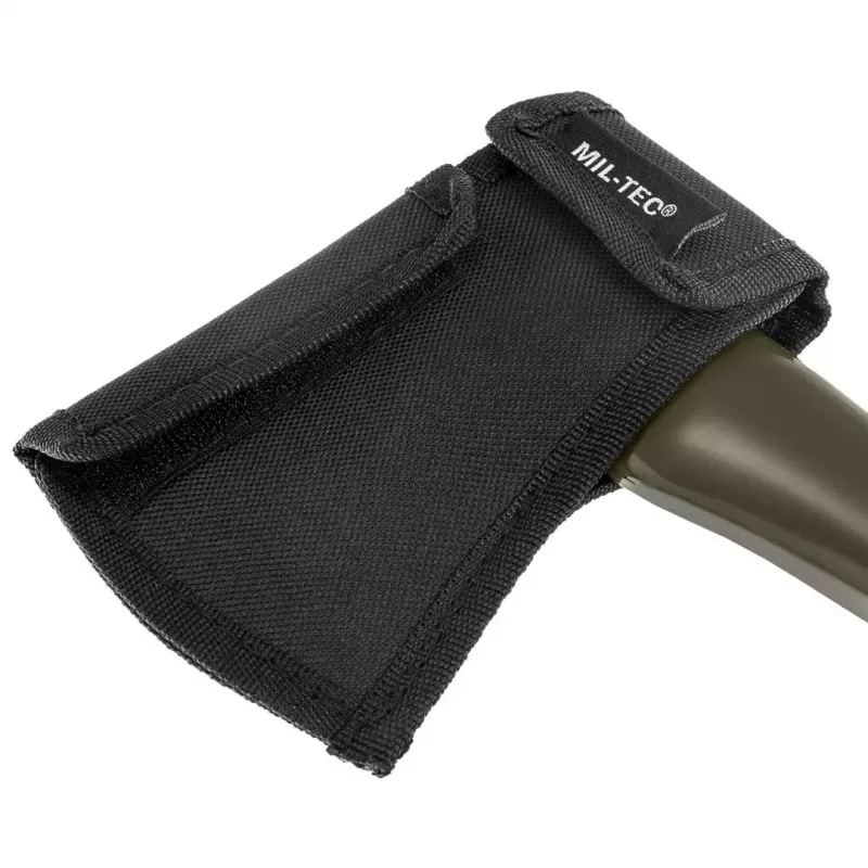 Kirves Mil-Tec 15506000 — kompaktne matkakirves, roostevaba terasest tera 4,6 mm, pikkus 280 mm, pea laius 80 mm, kaal 832 g