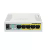 MIKROTIK RB260GSP - 4 pordiga Gigabit lüliti + PoE