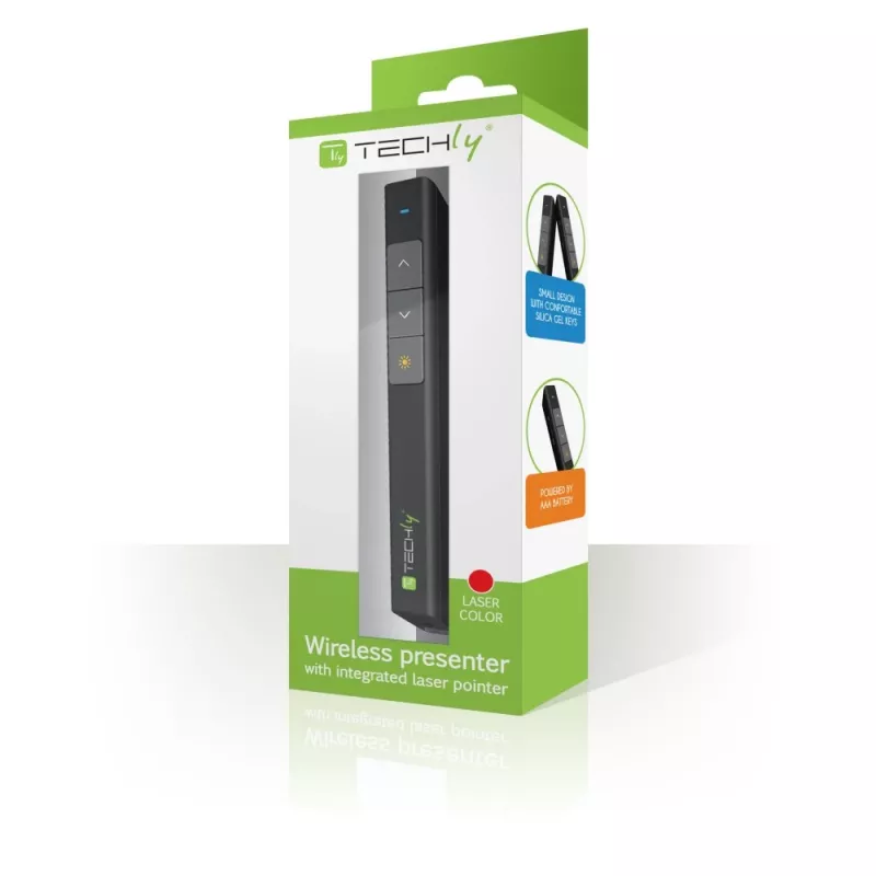 Techly ITC-LASER26 juhtmevaba esitluspult RF must