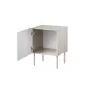 Öökapp Cama meble SIENA 44,5×40×59 cm, cashmere matt, MDF ja puitlaastplaat, komplektis 2 tk