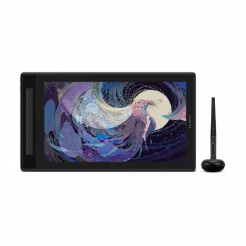 Graafikatahvel HUION Kamvas Pro 16 GT1602 15,8-tolline 2.5K IPS-ekraan, 8192 survetaset, 8 programmeeritavat klahvi, USB-C/HDMI