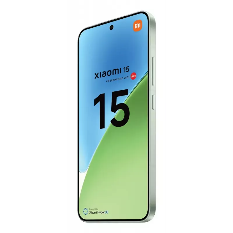 Nutitelefon Xiaomi 15 — Snapdragon 8 Elite, 12 GB muutmälu, 512 GB, 6,36 tolli AMOLED, 5240 mAh, Dual SIM, IP68, roheline
