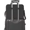 Sülearvutikott DEFENDER 15,6 tolli (39,6 cm) — polüester, eemaldatav õlarihm, tõmblukk, must