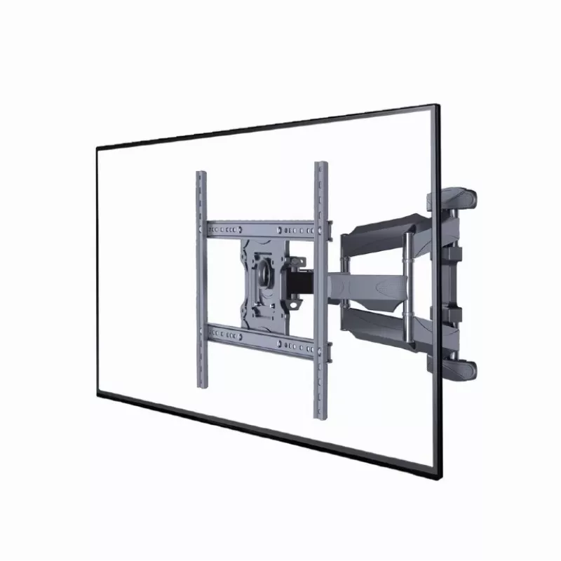 Seinale kinnitatav telerialus Gembird WM-75ST-01 32–75-tollistele ekraanidele, VESA 600x400, 45,5 kg, reguleeritav kaugus 4,9–49,1 cm, kaldenurk -5°–8°