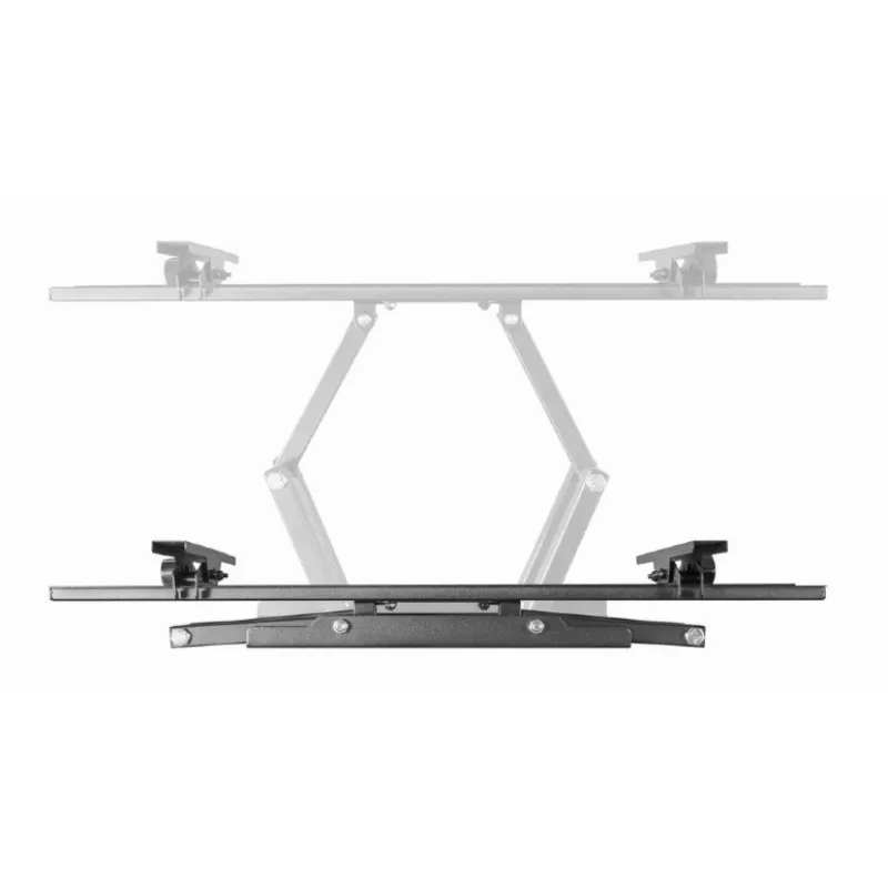 Seinale kinnitatav TV-kinnitus GEMBIRD WM-70ST-01 ekraanidele 37 tolli kuni 70 tolli, kalle 0° kuni -20°, pööre ±60°, VESA 200×200–600×400, max 35 kg, must