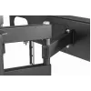 Seinale kinnitatav TV-kinnitus GEMBIRD WM-70ST-01 ekraanidele 37 tolli kuni 70 tolli, kalle 0° kuni -20°, pööre ±60°, VESA 200×200–600×400, max 35 kg, must