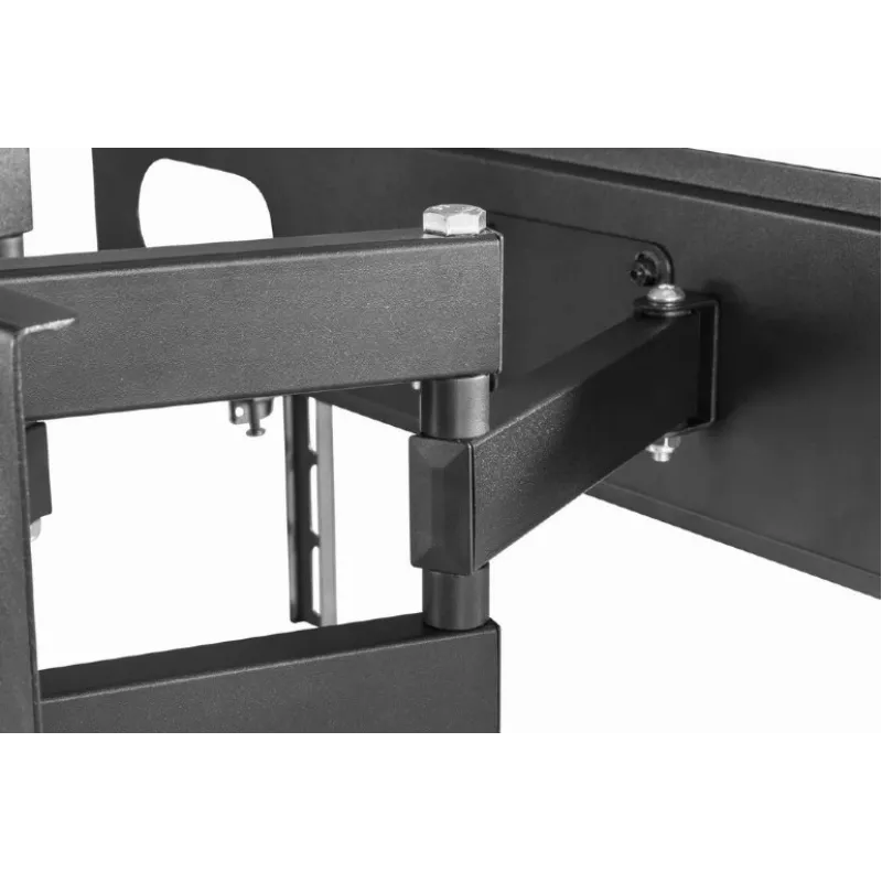 Seinale kinnitatav TV-kinnitus GEMBIRD WM-70ST-01 ekraanidele 37 tolli kuni 70 tolli, kalle 0° kuni -20°, pööre ±60°, VESA 200×200–600×400, max 35 kg, must